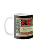 Art Deco Santa in the Window Coffee Mug