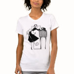 art deco Shopper t-shirts