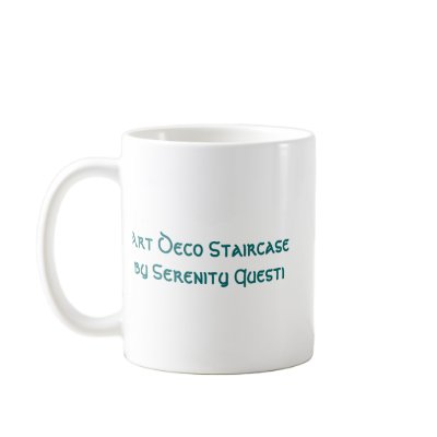 Art Deco Staircase Mug by Serenity_Questi