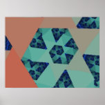 Art Deco Staircase Poster