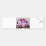 Art Deco Style Peony Bumper Stickers