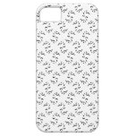 Art Deco Swirling pattern grayscale iPhone 5 Cases