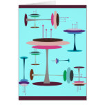Art Deco Towers Greeting Card