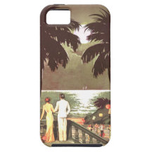 Art Deco Vintage Miami Beach designer iPhone 5 Cases
