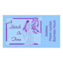 Art Deco Wedding Dress Business Card Templates