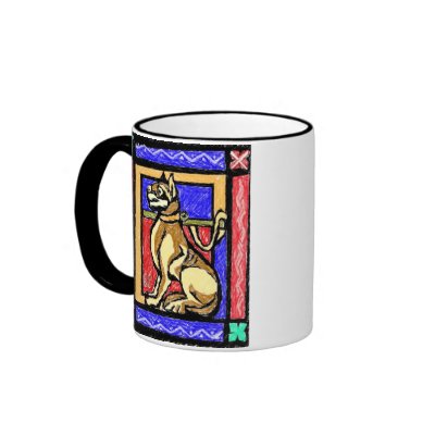 Art Dog Coffee Mug by Quequay