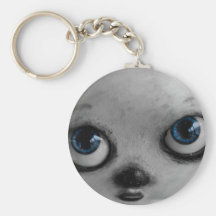 art doll key chain