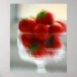 Art Effect Strawberry Still Life Print