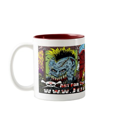 Art For The Criminally Insane Coffee Mug by Gaither