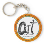 Art Forty-Two KeyChain