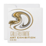 Art gallery show CUSTOMIZE Custom Invitation