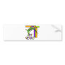 Art Gecko Bumper Sticker