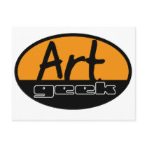 art geek postcards