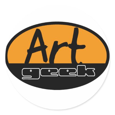 art geek sticker by marquita575