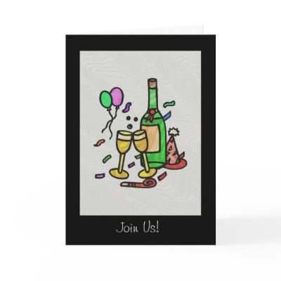 Art Glass Party Card by PartyShop