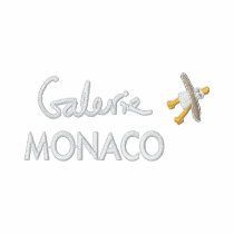 Art Hoodie: Galerie Monaco Zip Hoodie