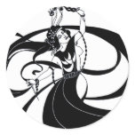 Art Illustration by Aubrey Beardsley Stickers