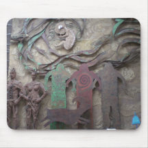Art In Mexico Mouse Pad