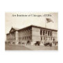 Art Institute of Chicago, c1920s Vintage Postcard