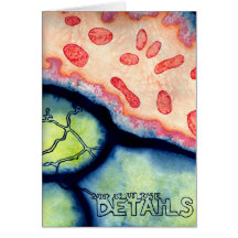 art is in the details. card