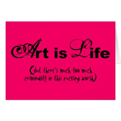 "Art is life" by inamar