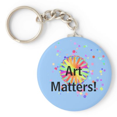 Art Matters! Keychain by willowdewisp