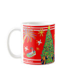 Art Mug: John Dyer Christmas Art Mug. Red