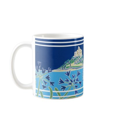 Art Mug: Moonlight on the Water St Michael's Mount by johndyergallery