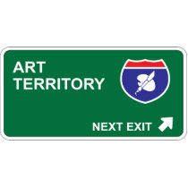 Art Next Exit Photo Cutouts