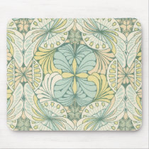 art nouveau abstract ornate pattern mousepads
