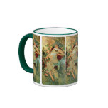 Art Nouveau ~ Autumn by Alphonse Mucha mugs