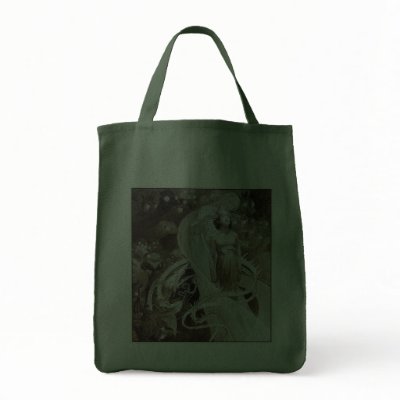 Art Nouveau Bag:  Mucha Illustration from Le Pater by VintageCabaret