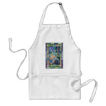 Art Nouveau Belly Dance (Portrait) Apron