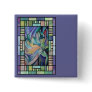 Art Nouveau Belly Dance (Portrait) Pinback Button