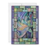 Art Nouveau Belly Dance (Portrait) Personalized Announcement