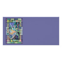 Art Nouveau Belly Dance (Portrait) Personalized Photo Card