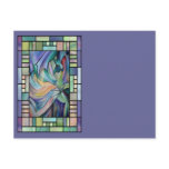Art Nouveau Belly Dance (Portrait) Postcard