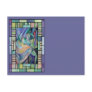 Art Nouveau Belly Dance (Portrait) Postcard