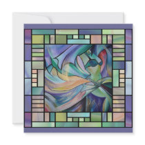 Art Nouveau Bellydance (Square) Invites
