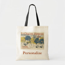 Art Nouveau Book Bag to Personalise
