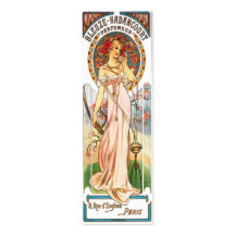 Art Nouveau Bookmark Business Cards