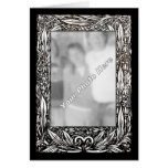 Art Nouveau Border "Your Photo Here" Card