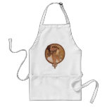 Art Nouveau - Byzantine Head, The Brunette Aprons