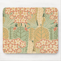 art nouveau celebration of harvest mousemats