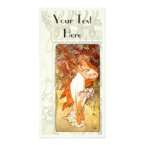 Art Nouveau Custom Photo Card