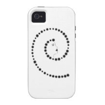 Art Nouveau Design Vibe iPhone 4 Case