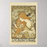 Art Nouveau 'Ermitage Poster