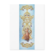 Art Nouveau Fairy Cat Postcards