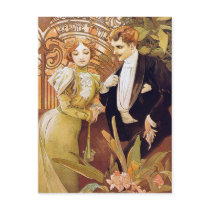 Art Nouveau Flirt Postcards