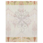 art nouveau floral art personalised flyer